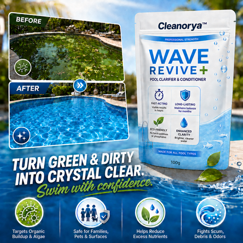 Cleanorya™ WAVE REVIVE Pro POOL CLARIFIER &CONDITIONER