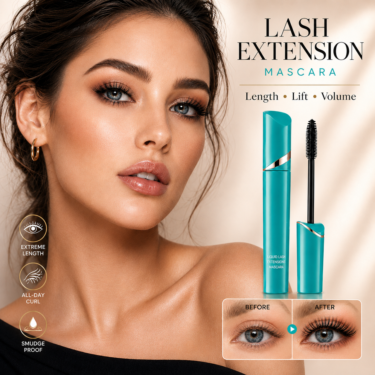 ⏰Last Day-Buy 1 Get 1 Free🔥 Virellas LashExtend Mascara | Instantly Longer, Fuller Lashes