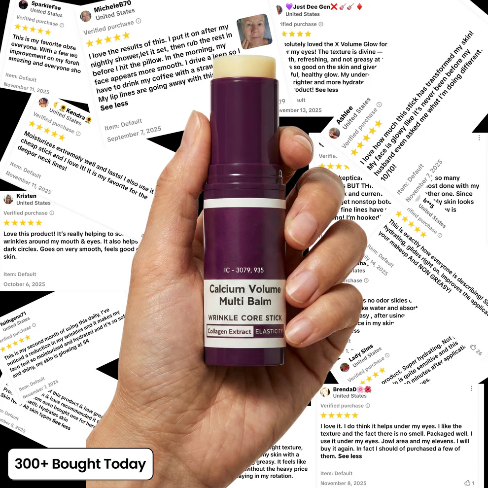 ⏰Last Day-Buy 1 Get 1 Free🔥 Calcium Multi Balm Eye Care Routine Korean Skin Care Anti-aging Cosmetics Collagen Eye Stick 9g