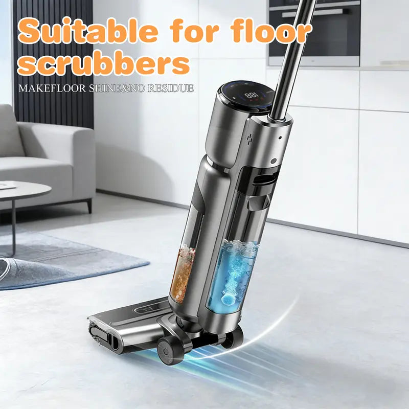 Floor Cleaning Tablets available in lemon or mint scent eco-safe materials remove grime and odors effectively dries quickly with no residue for all household floor cleaning