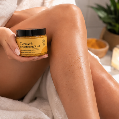 Finally! A Scrub That Actually Fades Dark Spots.