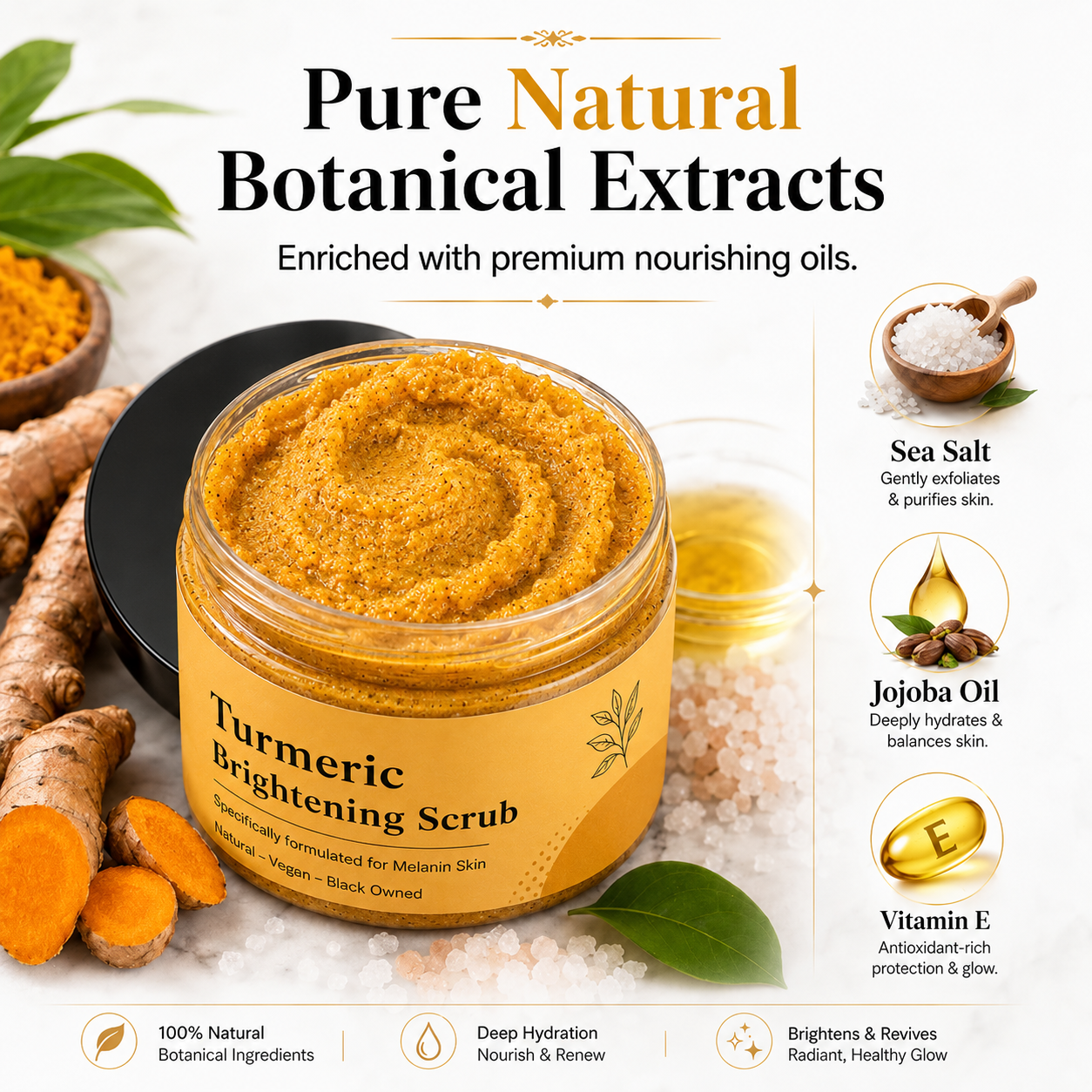 Finally! A Scrub That Actually Fades Dark Spots.