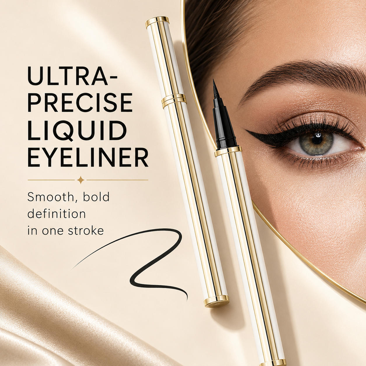 Precision Glide Waterproof Liquid Eyeliner Pen