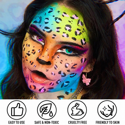 🔥Ultimate 20-Color Halloween Body & Face Paint Palette