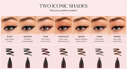 LAST DAY - BUY 1 GET 1 FREE💜24HR Waterproof Eyeliner — Day to Night Wear