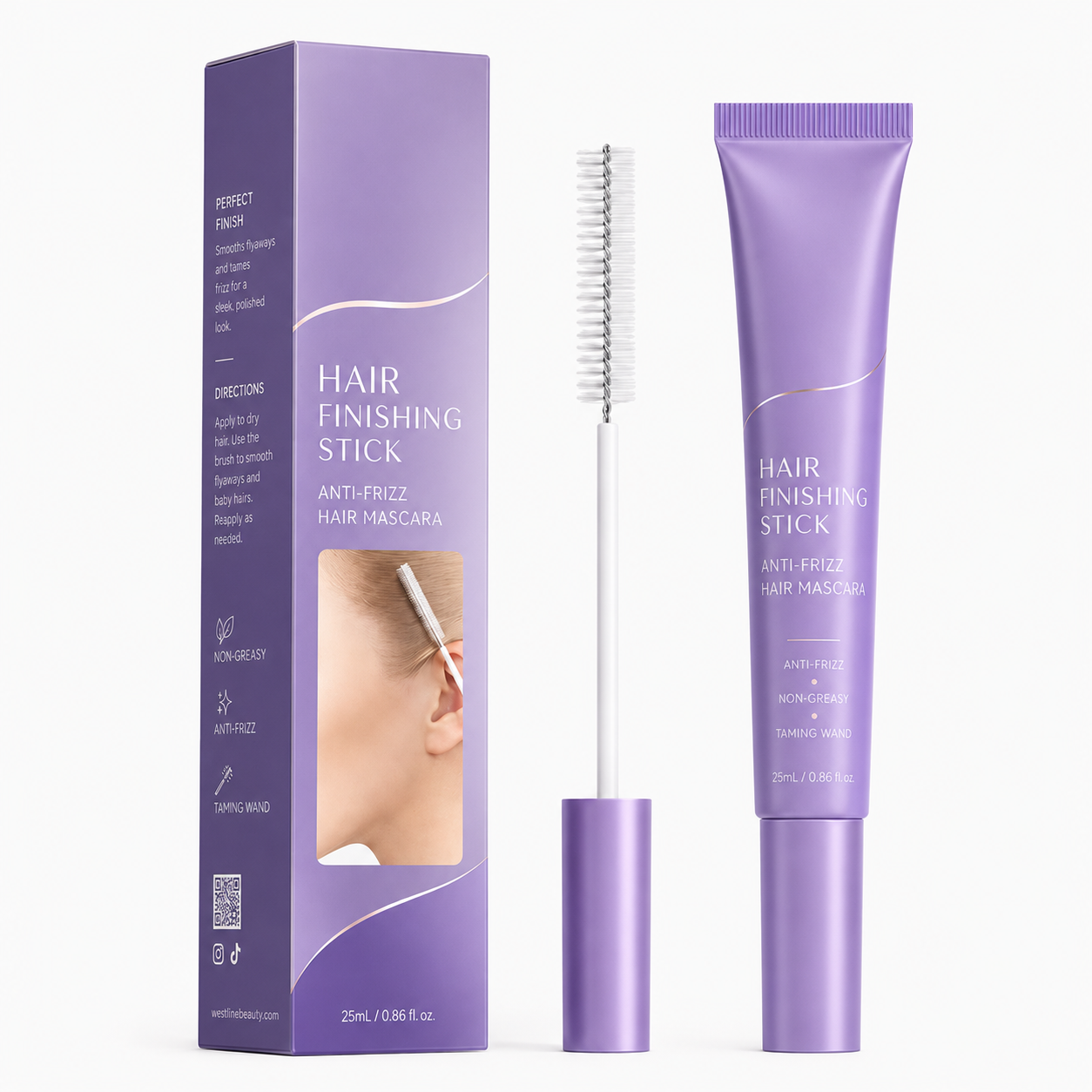 Frizz Control & Flyaway Hair Taming Wand