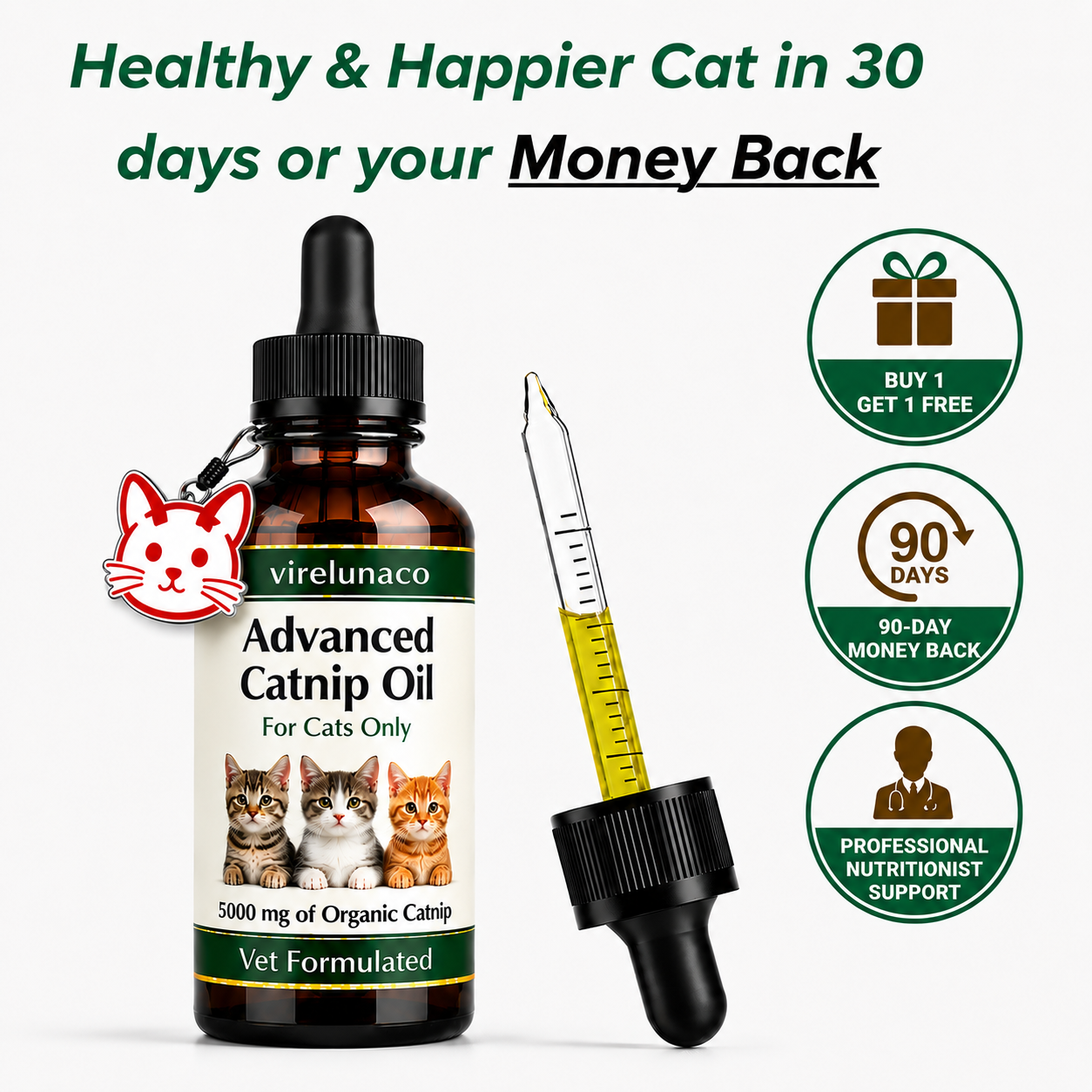 virelunaco Advanced Catnip Oil