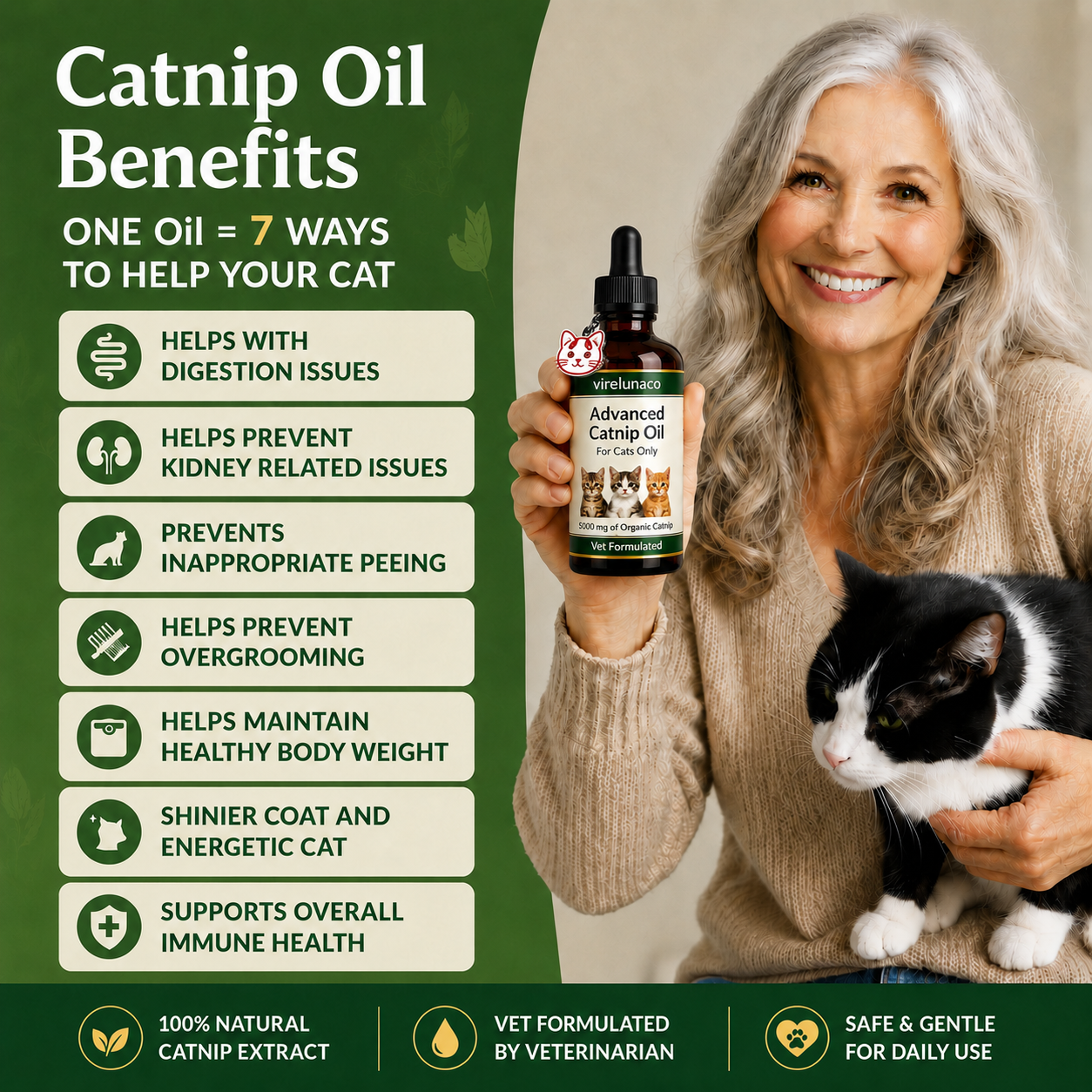 virelunaco Advanced Catnip Oil