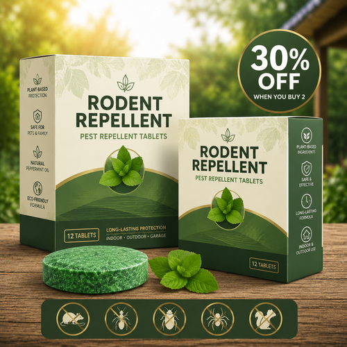 Get Rid of Rats & Mice — Without Poison, Traps, or Chemicals