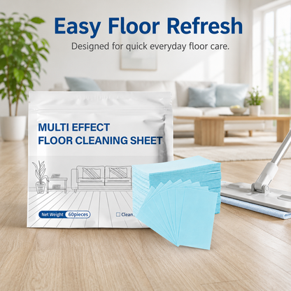 Purivora Home Dissolvable Floor Cleaning Sheets – 60 Pieces