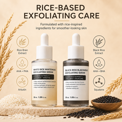 Rice Exfoliating Serum for Blackheads & Whiteheads